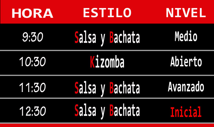 Clases de bachata en Málaga